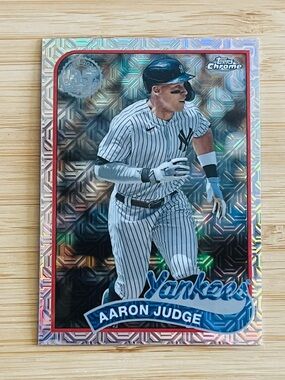 AARON JUDGE 2024 Topps Chrome 1989 Silver Pack Mojo Refractor